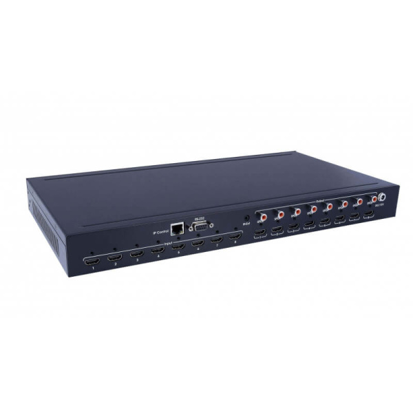 Матричный переключатель HDMI 2.0, 8x8 (4K@60hz) Матричный переключатель HDMI 2.0, 8x8 (4K@60hz)