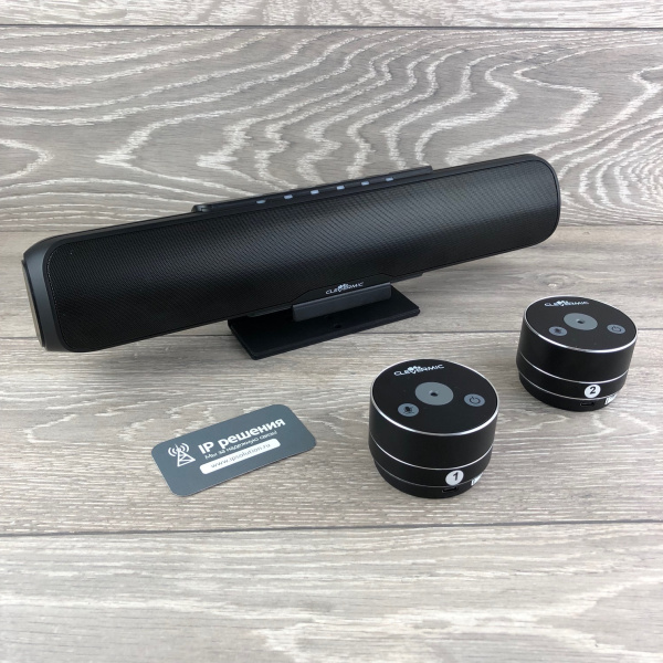 CleverMic Array S2M, саундбар с 2 микрофонными массивами  CleverMic Array S2M, саундбар с 2 микрофонными массивами