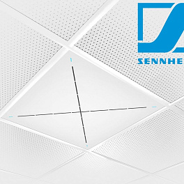 Микрофонный массив потолочный Sennheiser TeamConnect Ceiling