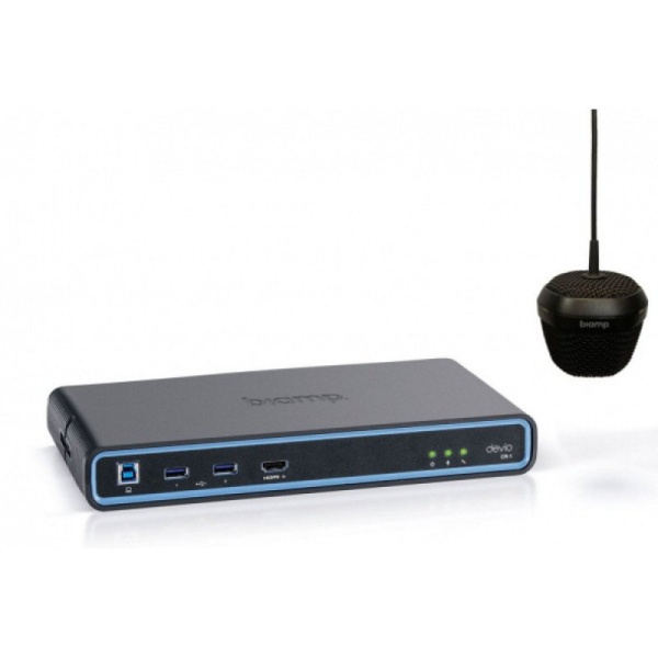 Потолочный микрофон и центральный блок Biamp Devio SCR-20C Black Потолочный микрофон и центральный блок Biamp Devio SCR-20C Black