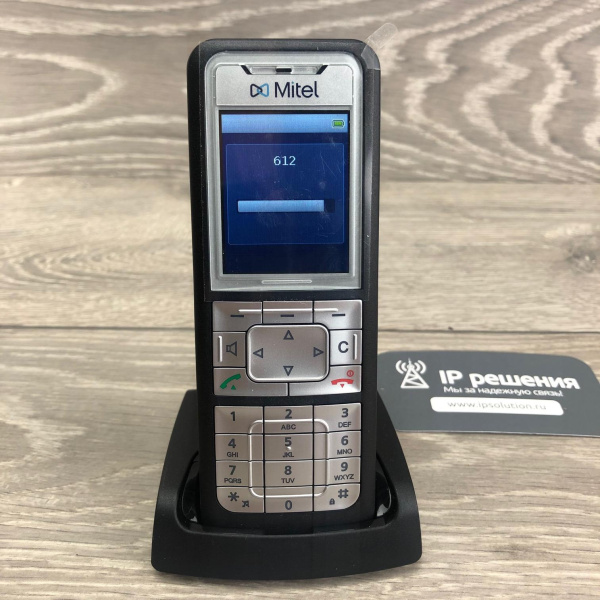 Mitel 612d v2 (Set), беспроводной DECT телефон (в комплекте с зарядной подставкой) Mitel 612d v2 (Set), беспроводной DECT телефон (в комплекте с зарядной подставкой)
