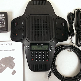Alcatel Conference 1800, аналоговый конференц-телефон с 4-мя беспроводными микрофонами