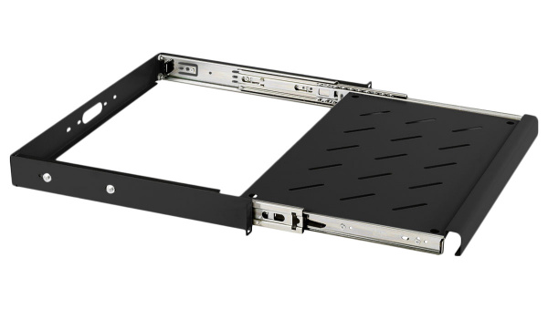 Cabeus, JE10-BK, выдвижная полка 19" для клавиатуры, цвет черный (RAL 9004) Cabeus, JE10-BK, выдвижная полка 19" для клавиатуры, цвет черный (RAL 9004)