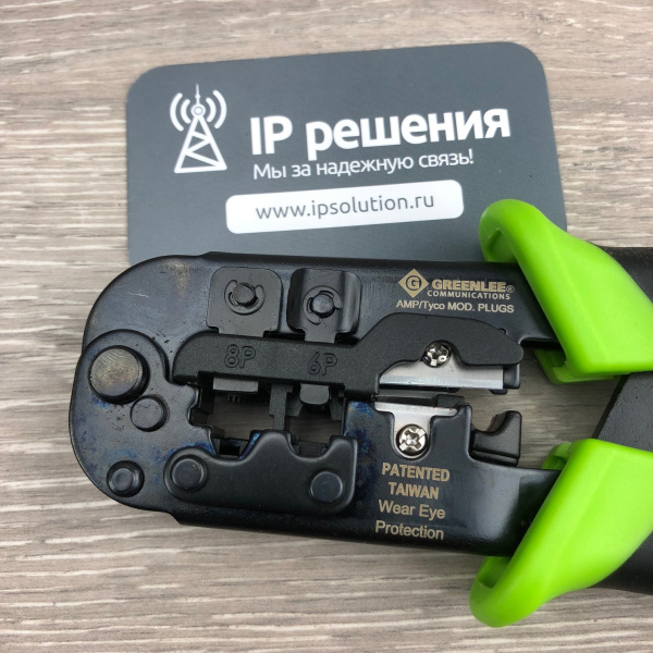 Greenlee 1561 - All-In-One кримпер для опрессовки разъемов RJ45, RJ11/12, RJ22 Greenlee 1561 - All-In-One кримпер для опрессовки разъемов RJ45, RJ11/12, RJ22