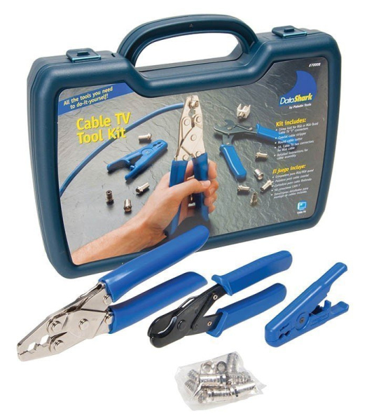 DataShark PT-70008 — набор инструмента для монтажа TV DataShark PT-70008 — набор инструмента для монтажа TV