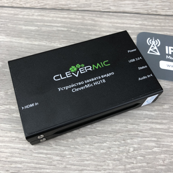 CleverMic HU18 карта видеозахвата CleverMic HU18 карта видеозахвата