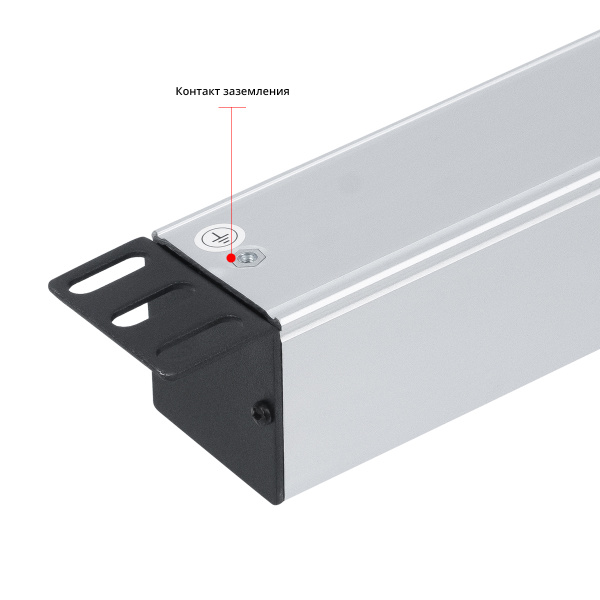 Cabeus, PDU-16-20S-B, блок розеток для 19" шкафов, вертикальный, 20 розеток Schuko, 16А, автомат защиты, алюминиевый корпус, шнур с вилкой Schuko 2 м Cabeus, PDU-16-20S-B, блок розеток для 19" шкафов, вертикальный, 20 розеток Schuko, 16А, автомат защиты, алюминиевый корпус, шнур с вилкой Schuko 2 м
