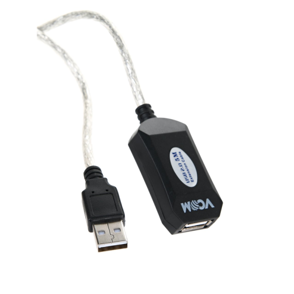 VCOM VUS7049-5M удлинитель активный USB2.0  VCOM VUS7049-5M удлинитель активный USB2.0