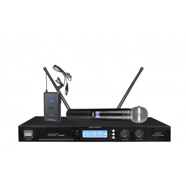 Радиомикрофоны BKR KX-D3820 (ручной и петличный) Радиомикрофоны BKR KX-D3820 (ручной и петличный)